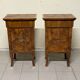 Comodini grandi Art Déco, Italia, anni '30, set di 2