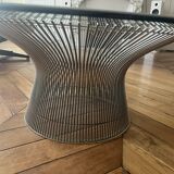 Warren Platner Steel and Glass Coffee Table, 1962