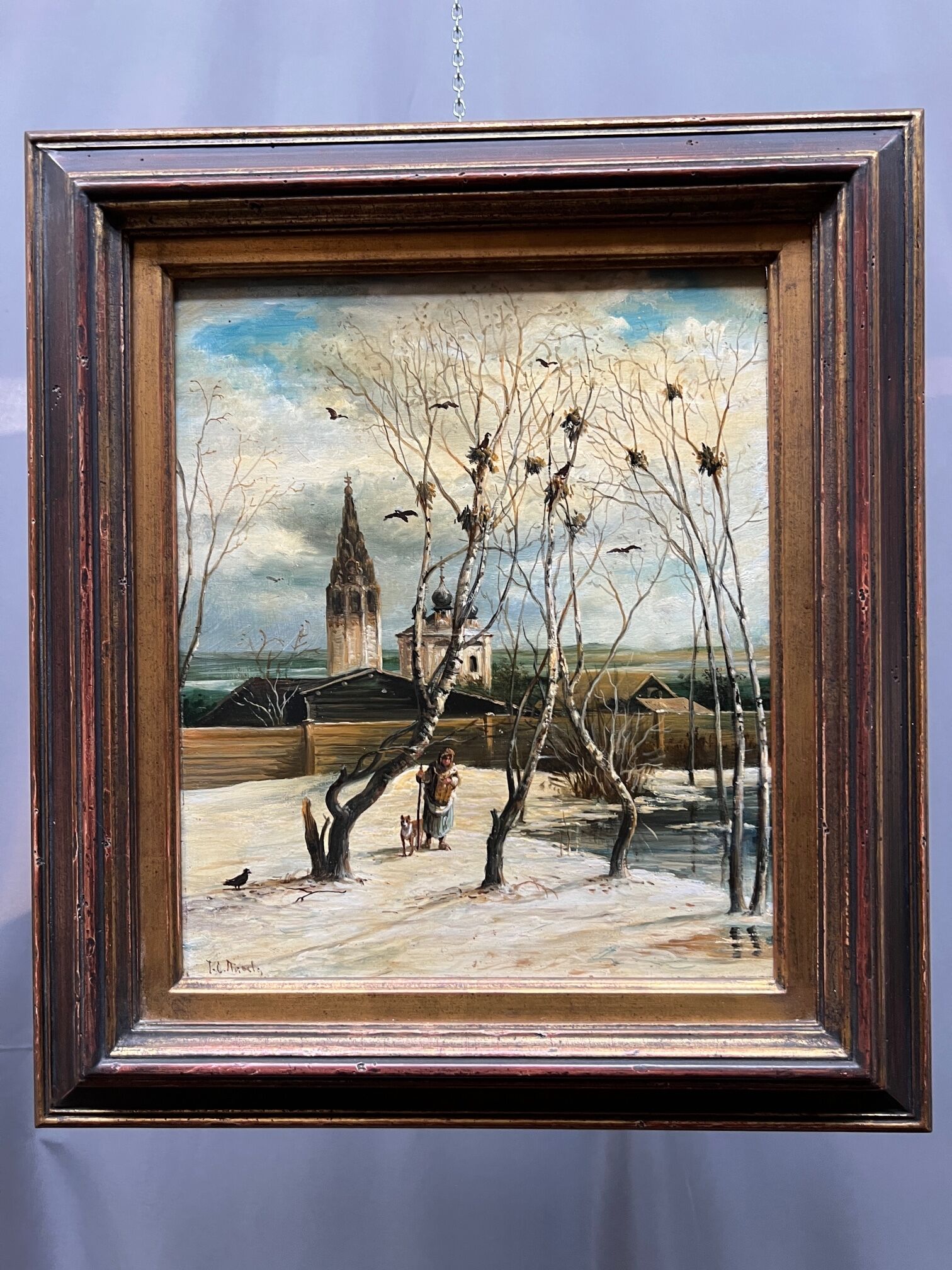 Peinture, Les tours sont arrivées