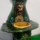 Glazed terracotta fountain from Vietri di Salerno, Italy, 1990s.