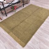 Green Moroccan Berber Area Rug 132x222Cm SK 240774