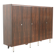 Large vintage designer wardrobe with hanging and storage space from the 1960s
