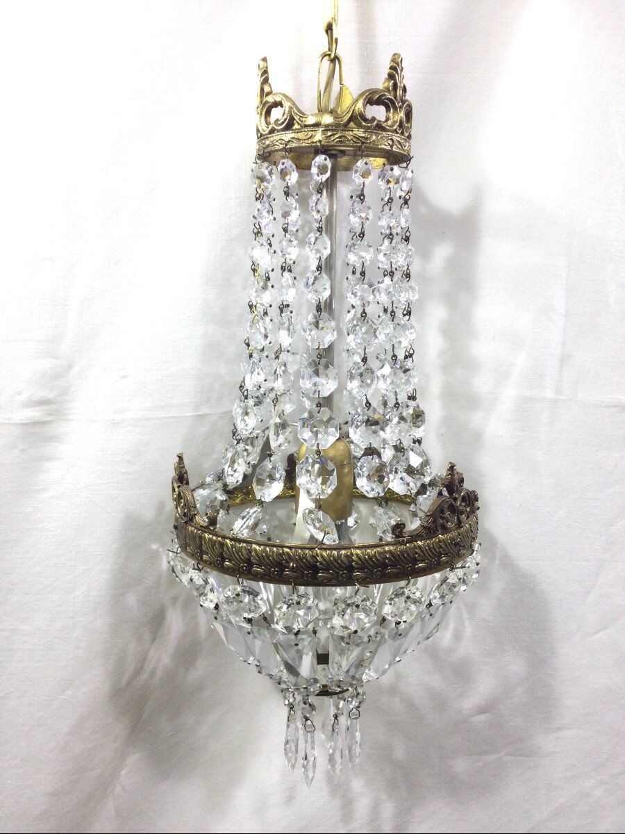 Hot air balloon chandelier with 1 Light