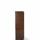 Striking Art Deco birch wood sideboard