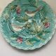 Two plates slurry pattern birds