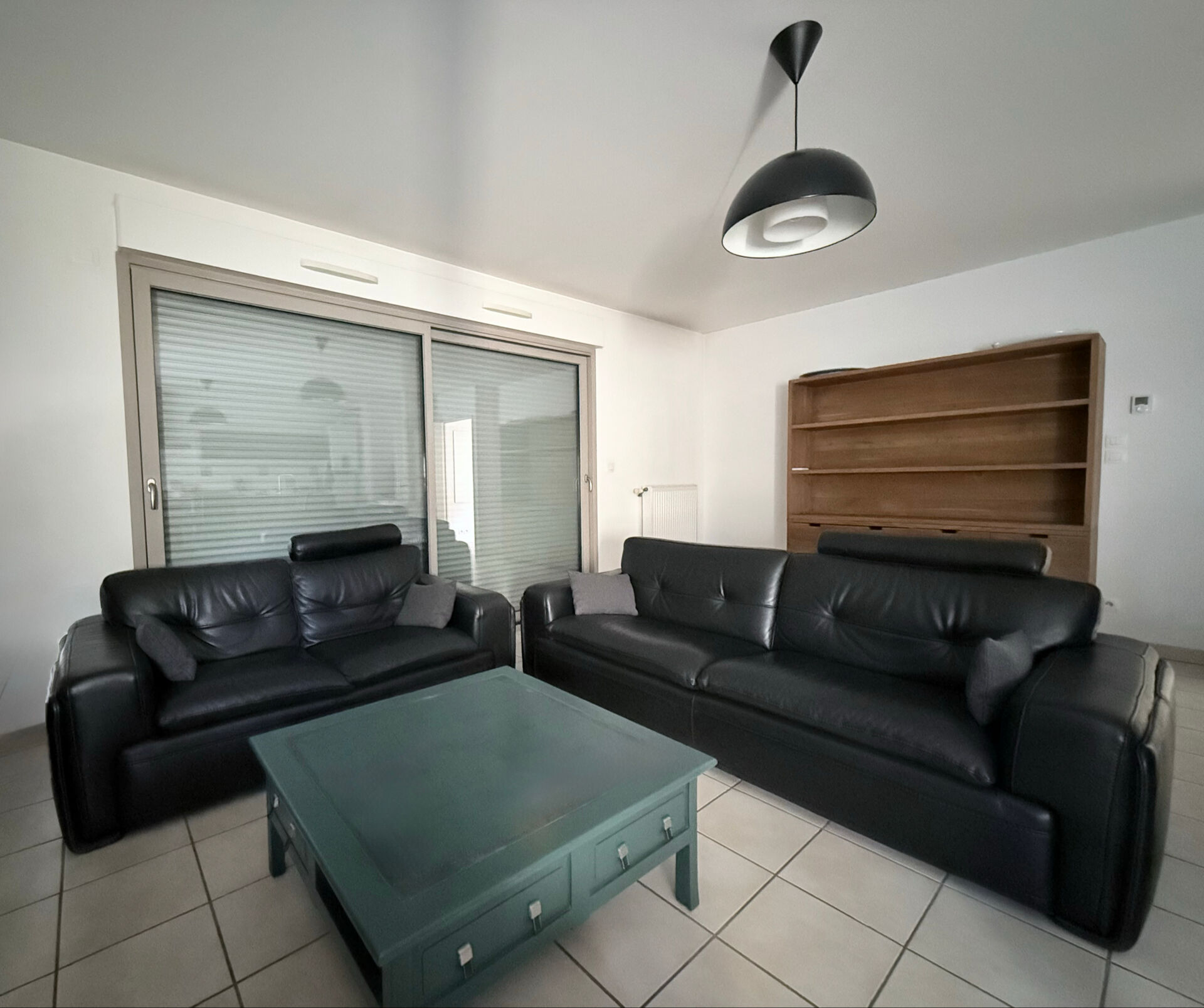 Leather living room set