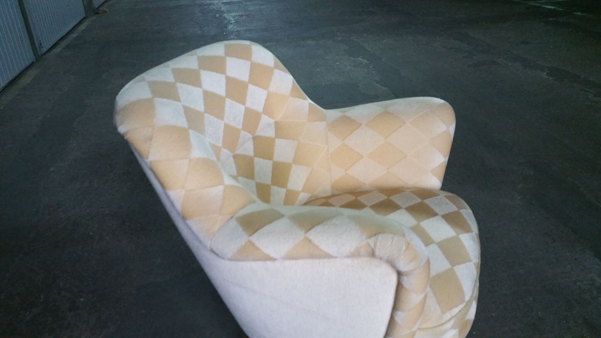 Restored organic year 50-60 club Chair