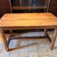 19th century farm table in solid oak