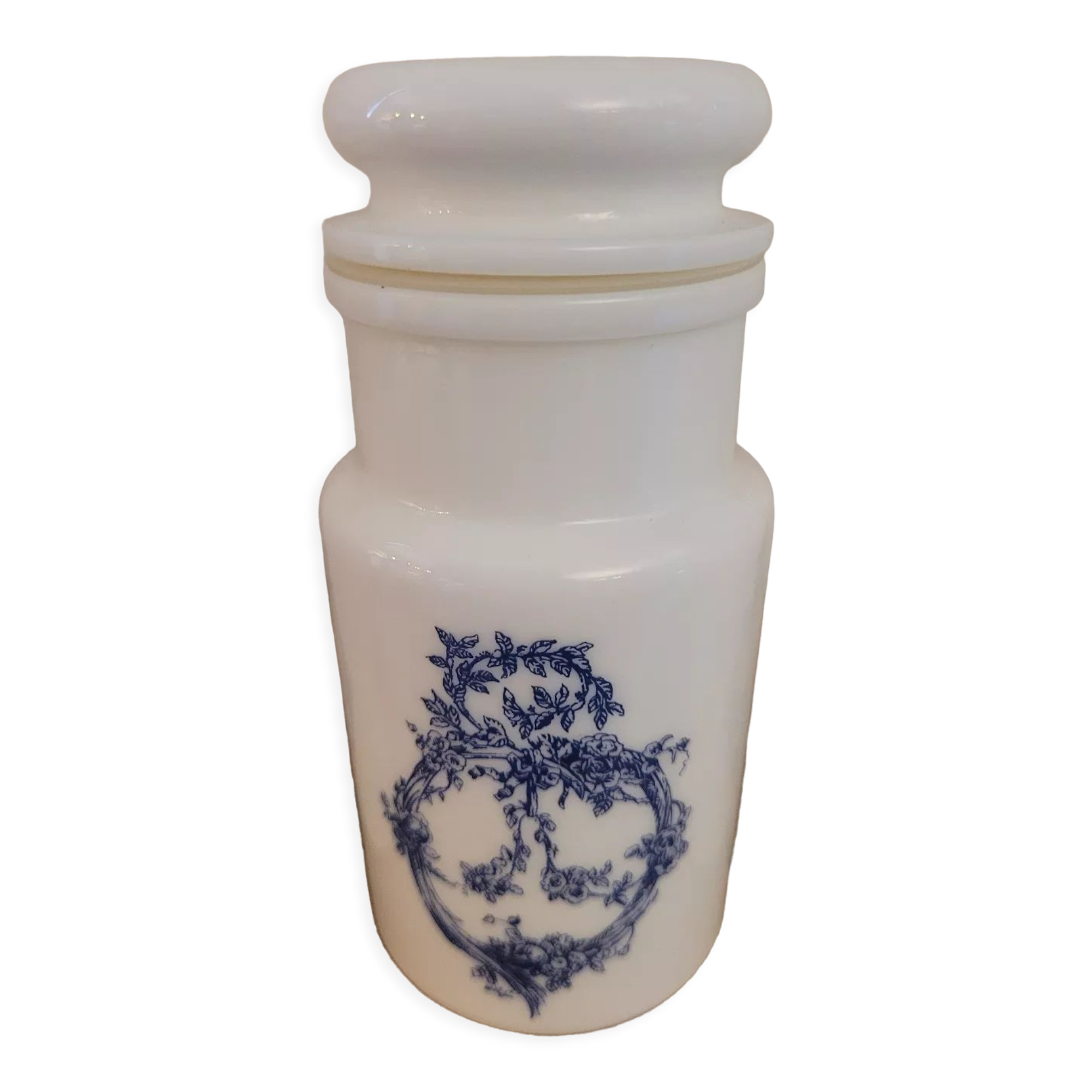 70's opaline spice jars