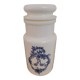 70's opaline spice jars