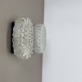 Set of Two 'BUBBLE' Glass Wall Lights in the Tynell Style, Germany, 1970s