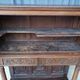 Renaissance oak carved buffet cabinet