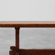 Rustic oak bench with nice patina, France ca. 1900