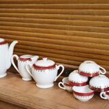 Digoin Sarreguemines earthenware coffee service