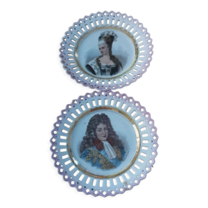 2 assiettes décorative