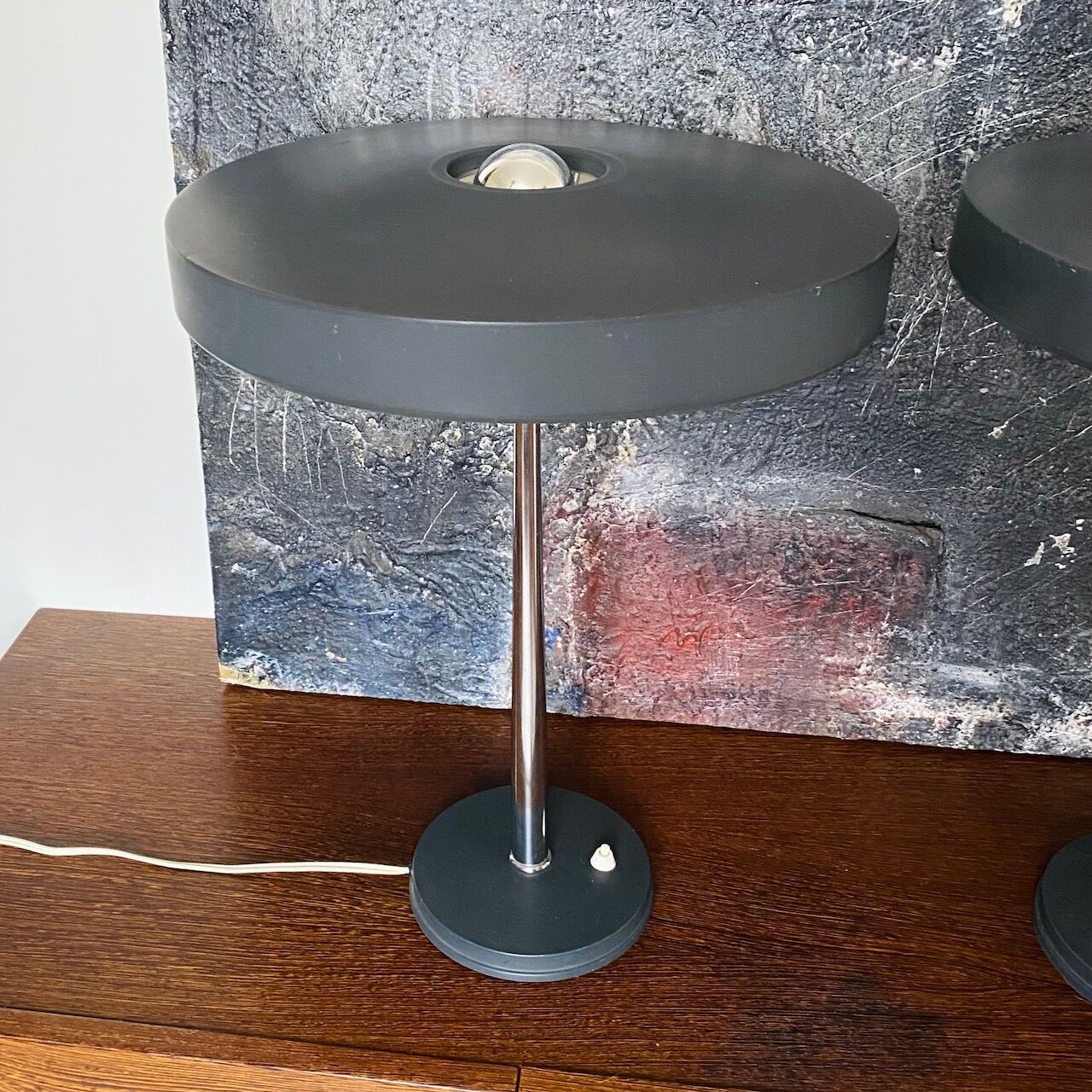 Pair of Timor desk lamps by Louis Kalff