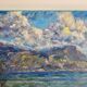 Oil painting on canvas - Seascape Cap Ferrat signed STAS Stanislav Dy