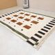 Moroccan wool rug, beni ouarain rug