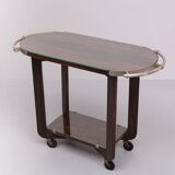 Desserte de service Art Déco en bois de Coromandel 1930