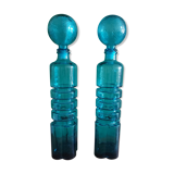 Pair of vintage 70's bottles