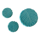 Ceramic trivet and bottle coaster from the 1950s.