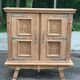Buffet armoire renaissance espagnole rénovée en chêne 1930