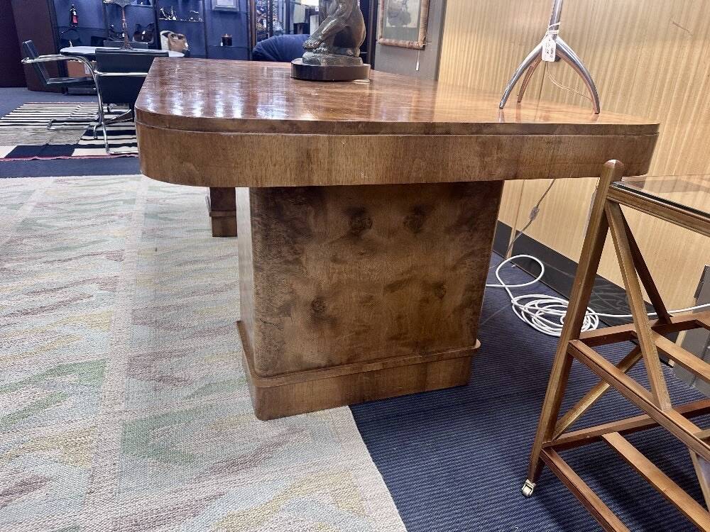 Art Deco dining / conference table / desk, Harry & Lou Epstein attributed
