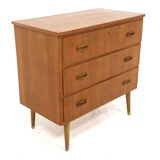 Commode scandinave en teck, Suède 1960
