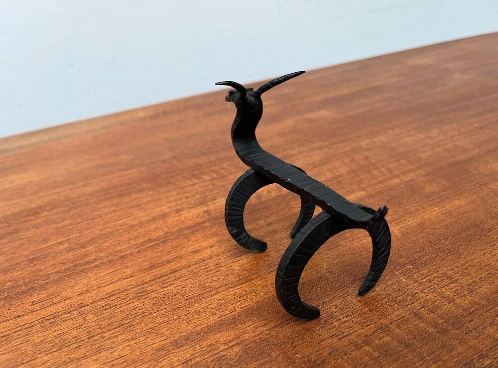 Animal sculpture, 1960s, wrought iron