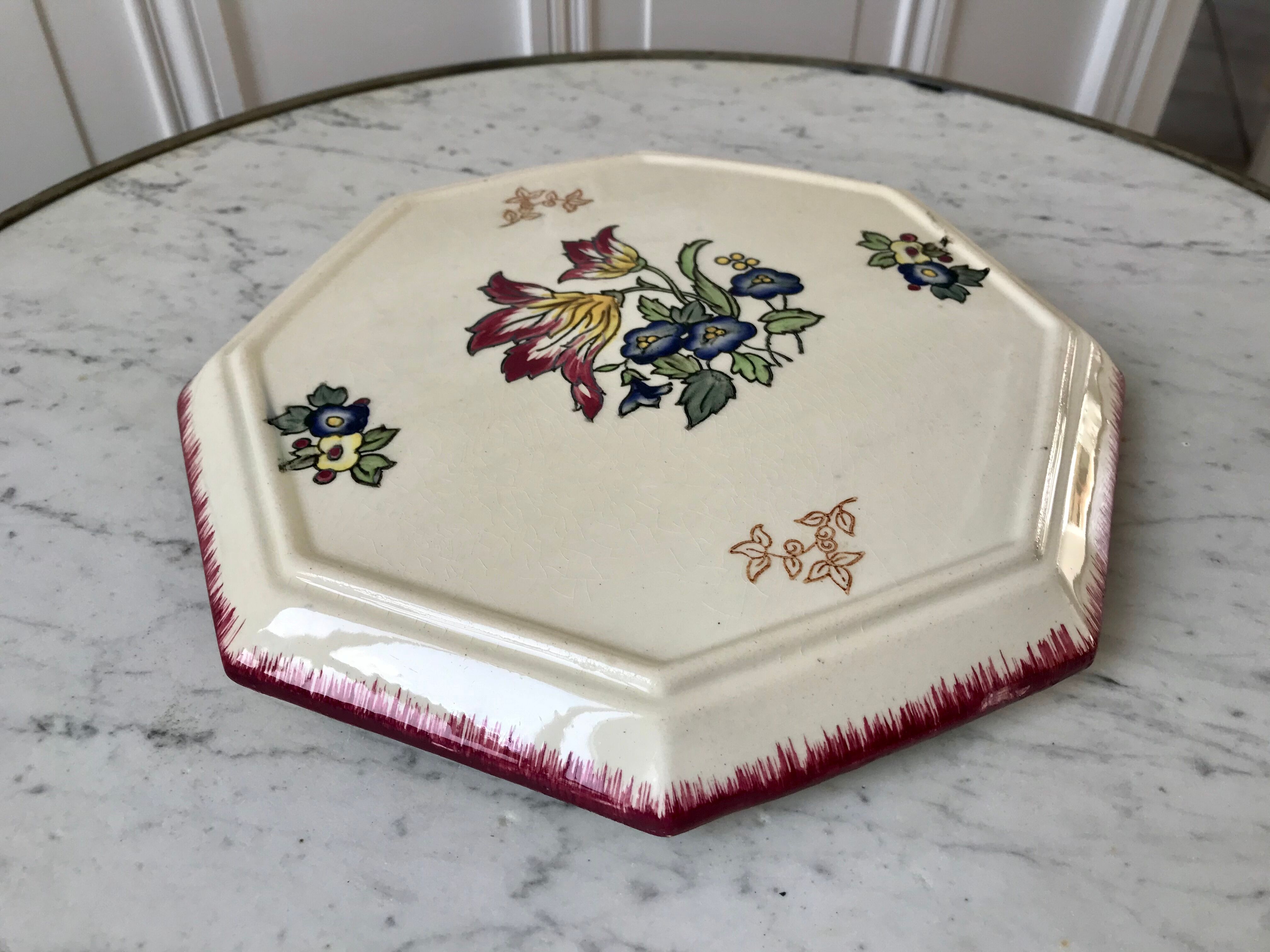 Flowering dish underside 40-50s
