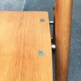 Set of folding chairs for children SE 18 German mid-century by Egon Eiermann for Wilde+Spieth, 1950s