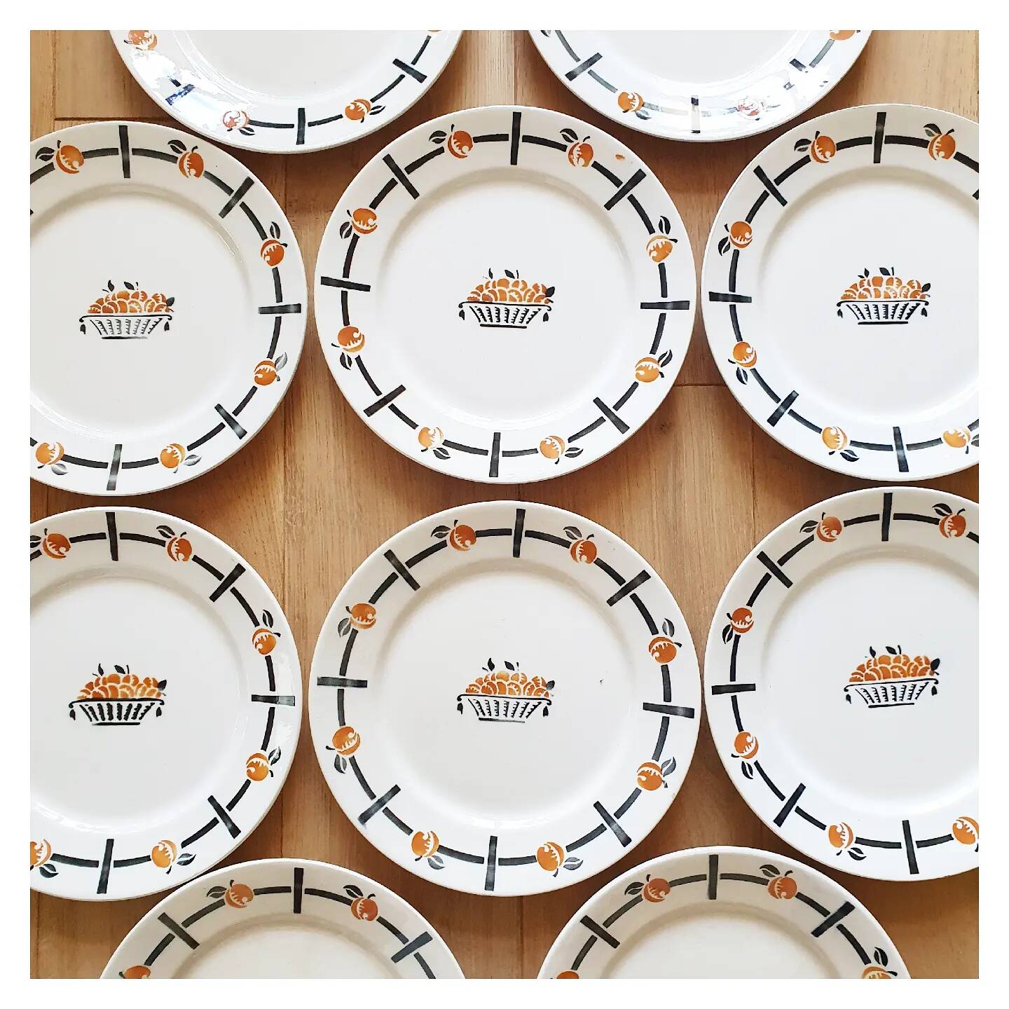 10 Badonviller flat plates