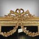 Important gilded wooden mirror, Louis XVI style – second half of the 19th century