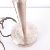 Foot golden metal bedside lamp