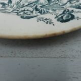 Set of 6 plates flat earthenware