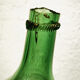 Green demijohn 4 liters
