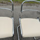 Chaises chromées circa années 1960