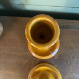Pair of ceramic candle holders from Biot