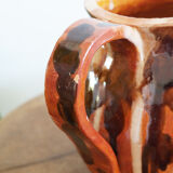 50s pitcher or jug in glazed ceramic