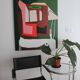 Contemporary colorful abstract "serenity" 100x80cm on canvas by Bodasca