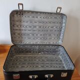 Black Suitcase Rigid Retro Style