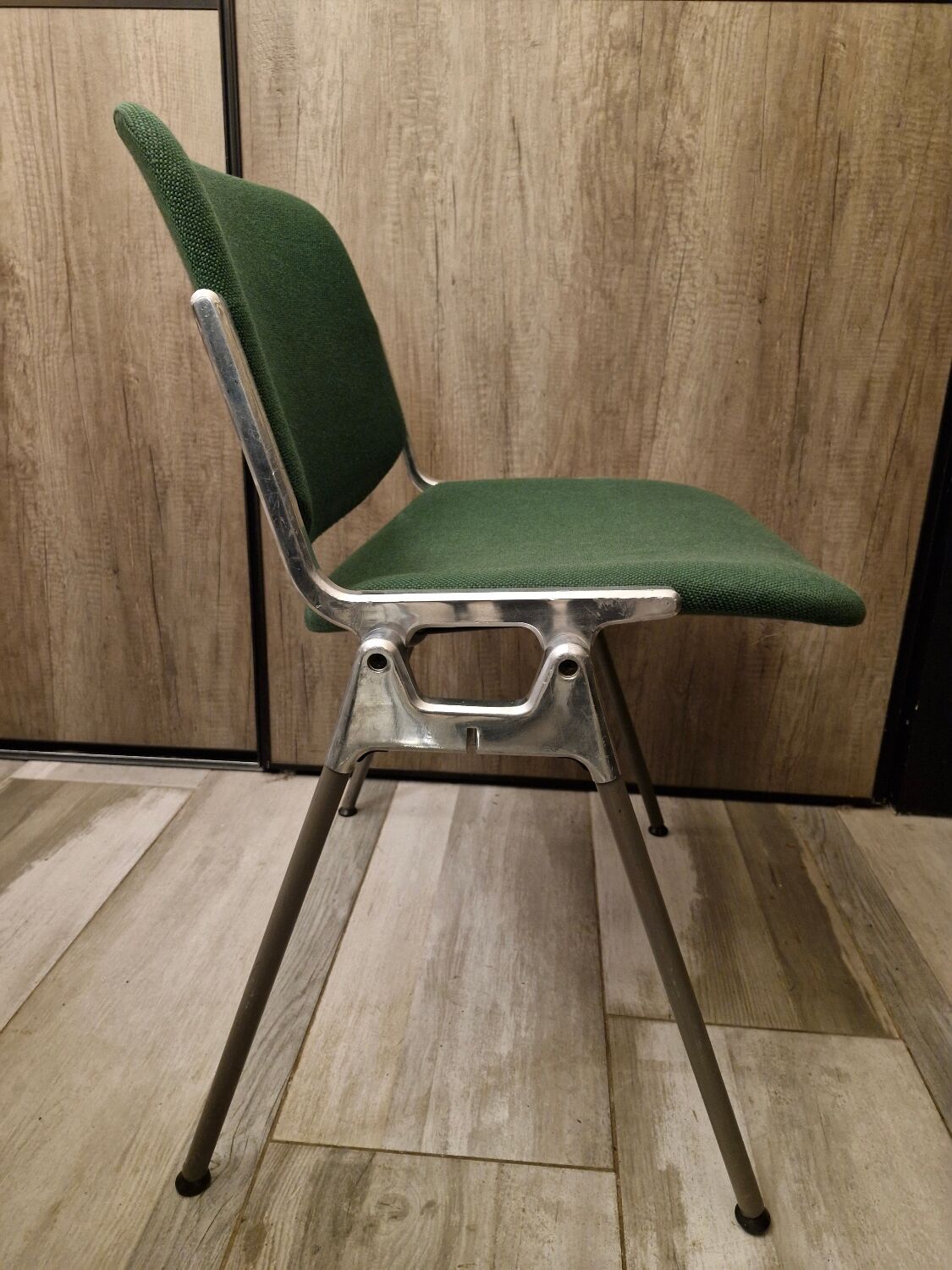 Set of 4 DSC 106 Chairs by Giancarlo Piretti for Castelli / Anonima