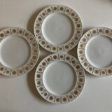 Set of 4 Bjorn Wiinblad Rosenthal plates 1960 Scandinavian