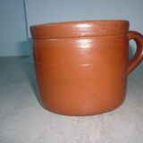 Bonny stoneware pot with handle