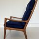 Mid-Century Modern Teak Senator Chair by Ole Wanscher for Poul Jeppesen,