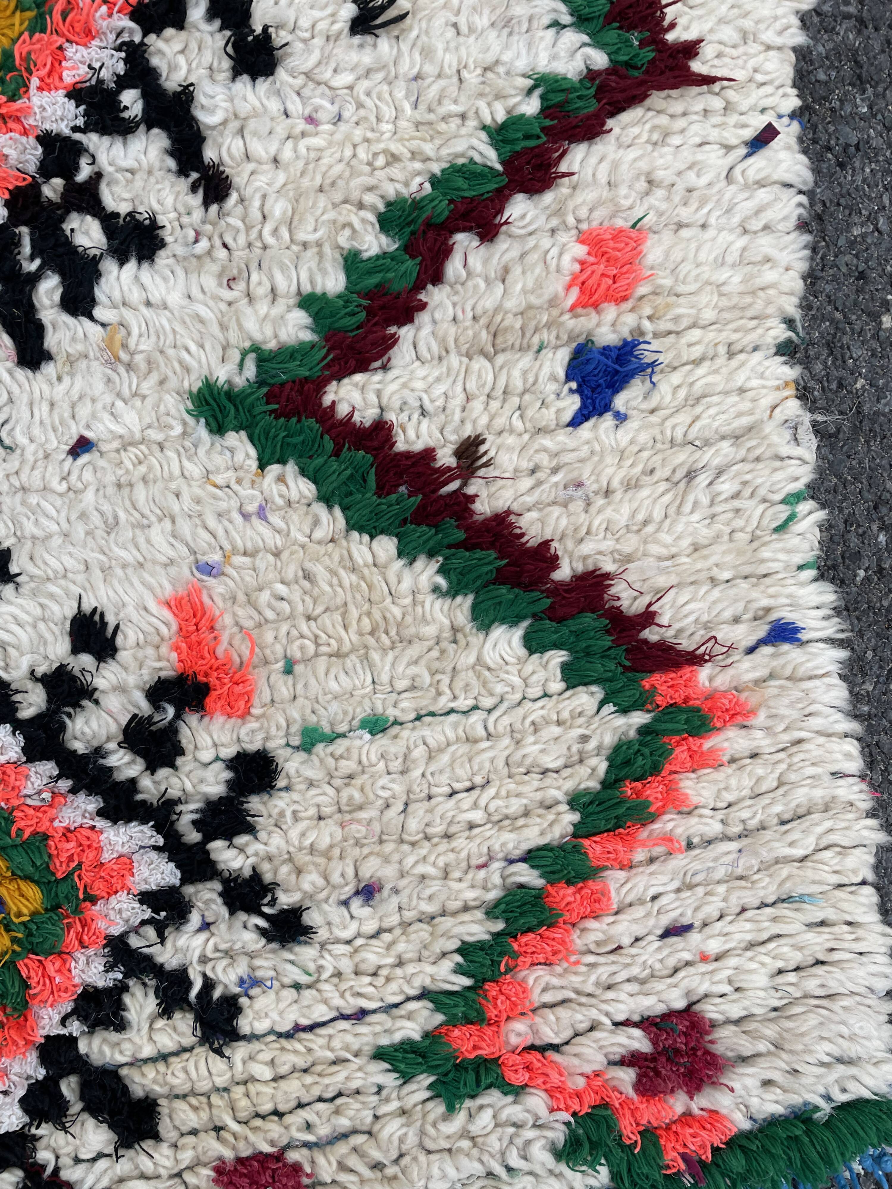 Berber carpet Azilal 175x190 cm