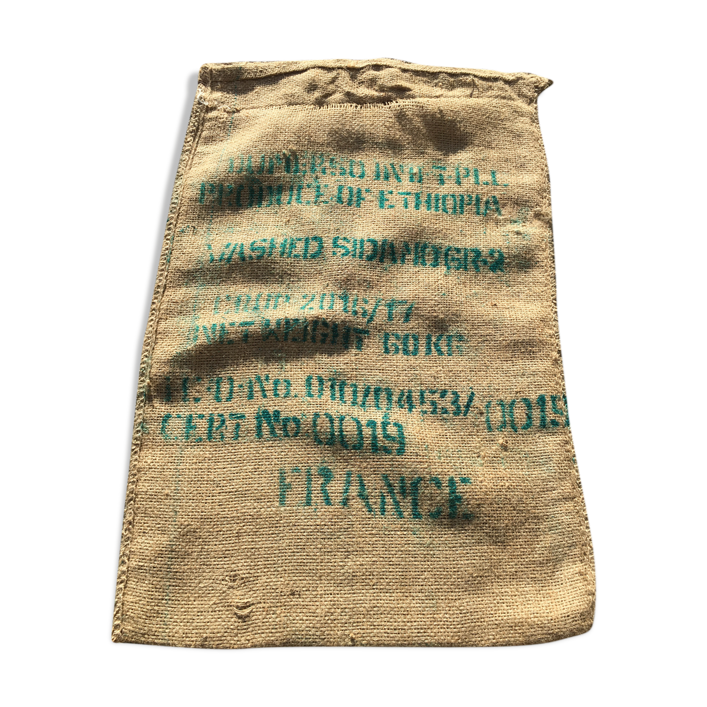 Vintage jute bag
