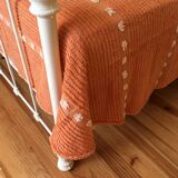 Candelwick plaid bedspread