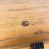 Pine wooden shop counter