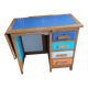 Children's desk 1950 - 1960 with extension and shelf